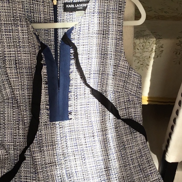 Karl Lagerfeld Paris tweed dress size 4. - Picture 5 of 5